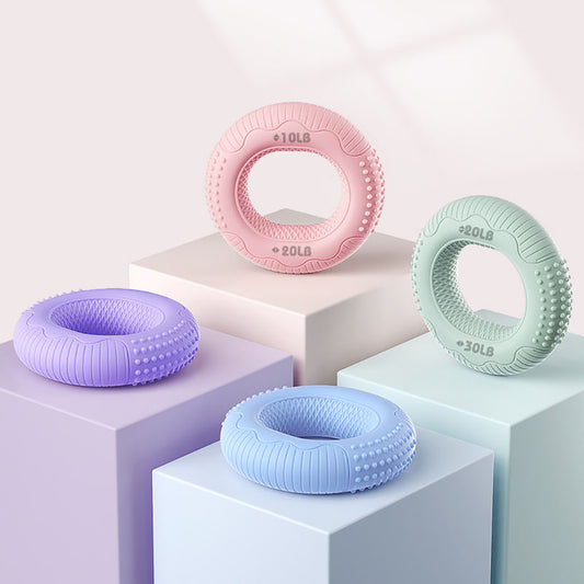 Silicone Hand Grip Arm Strengther Ring - My Store